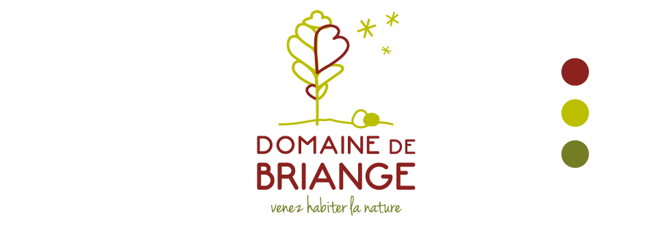 Domaine de Briange - logo éco-tourisme en Ardèche