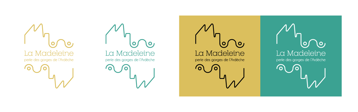 marque touristique en Ardèche - logo de La Madeleine